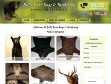 Tablet Screenshot of billsbearrugs.com